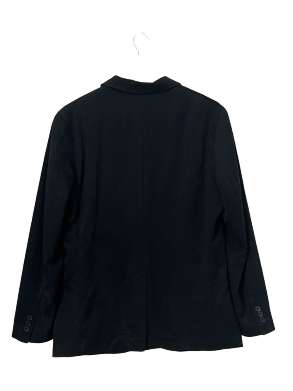 Uniqlo Men’s Black Blazer Size L Classic Single Button Lightweight Jacket Work - Picture 3 of 10